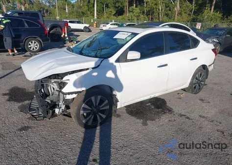 2019 Nissan Sentra Sv z USA, uszkodzony, nr VIN 3N1AB7AP2KY351359